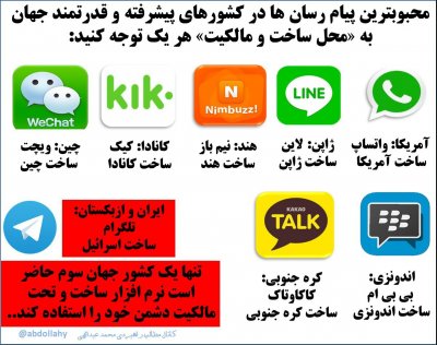 #تلگرام ؛ «مادر بمب» جدید علیه ایران